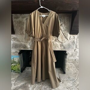 3.1 phillip Lim Cinched V-Neck utility Dress
Model picture for demonstration